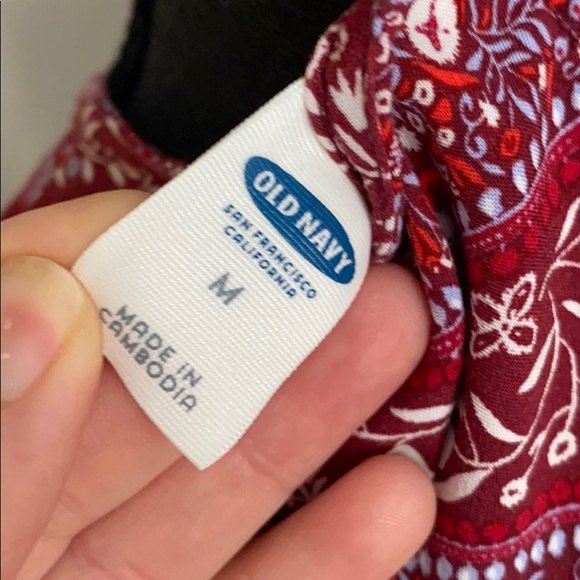 🔥 EUC! 3/15 Old Navy paisley dress - Picture 4 of 4